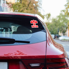 Medical Practitioner Car Decal Design