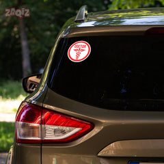 Medical Safety Sign for Doctors on Board