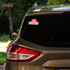 Bold Medical Tag for Doctor's Car Safety