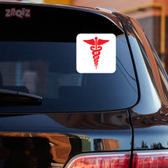 Zaqiz Stickers Doctor Stickers – Durable & Stylish Medical Emblem