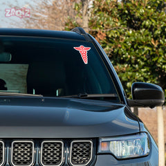 Professional Doctor Sign for Vehicle Safety