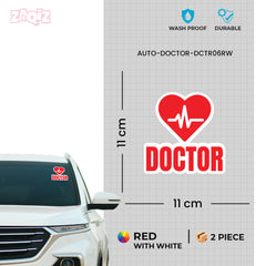 Doctor Life Tag for Vehicle Safety