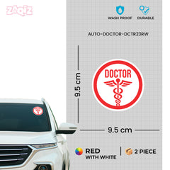 Medical Safety Sign for Doctors on Board