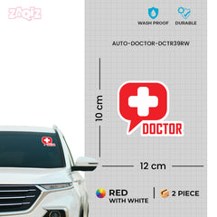 Doctor Warning Tag for Roads and Highways