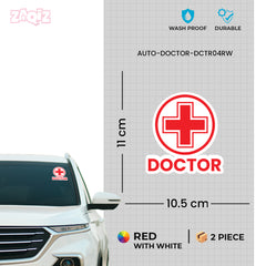 Healthcare Hero Sticker for Cars
