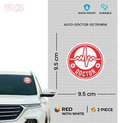 Medical Expert on Board Sticker for Vehicles