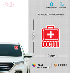 Doctor on Call Vehicle Safety Sticker
