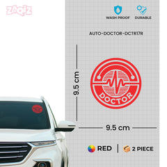 Healthcare Professional Car Window Decal