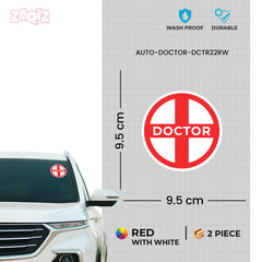 Doctor Medical Symbol Doctor Car Decal