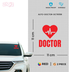 Doctor Life Tag for Vehicle Safety
