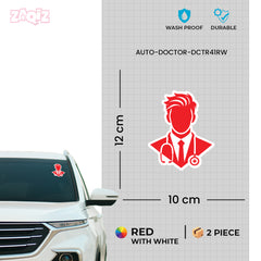 Doctor Awareness Vehicle Decal for Safety