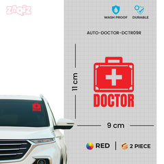 Doctor on Call Vehicle Safety Sticker