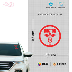 Medical Safety Sign for Doctors on Board