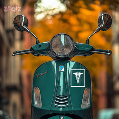 Zaqiz Stickers Doctor Car & Bike Stickers – Premium Medical Symbol