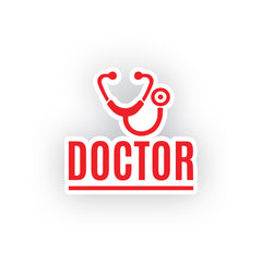 Medical Professional Car Window Decal