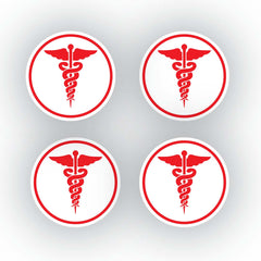 Zaqiz Stickers Doctor Stickers – Perfect for Cars, Bikes & Ambulances