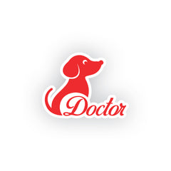 Veterinarian Doctor Vehicle Decal for Road Awareness