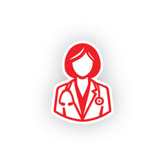 Doctor Sticker for Car & Bike Awareness