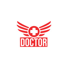 Doctor's Shield Design Sticker for Vehicles