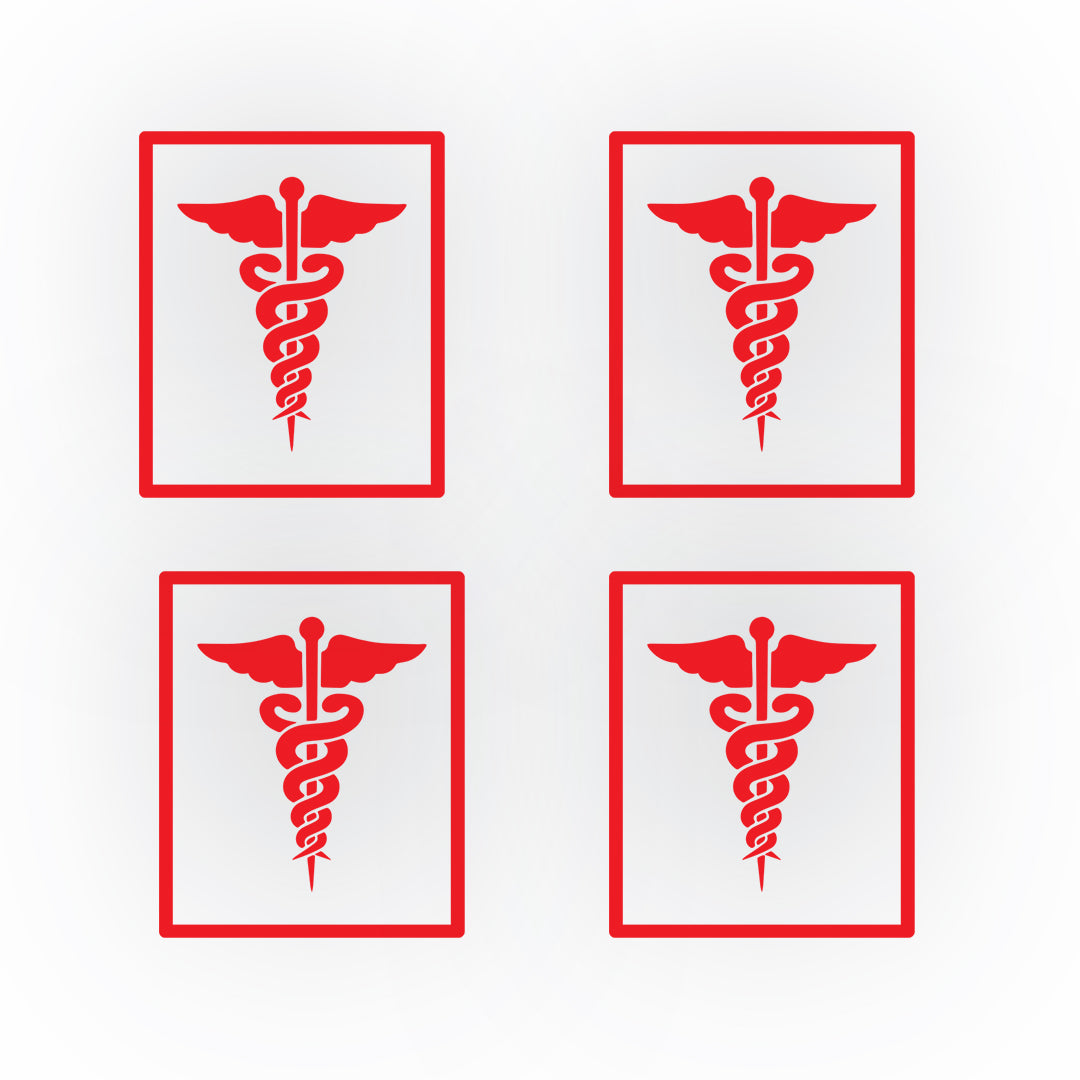 Medical Sign Sticker Zaqiz Stickers Doctor Car & Bike Stickers – Premium Medical Symbol ...