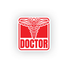 Doctor on Board Sticker for Cars