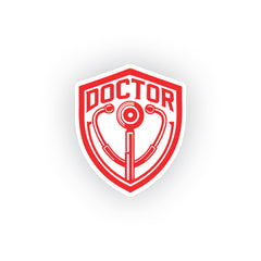 Doctor in Duty Car Sticker for Smooth Rides