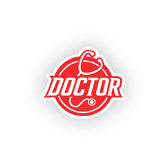 Doctor Decal for Cars with Medical Design