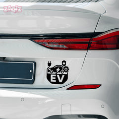 Zaqiz EV Stickers – Stylish Electric Vehicle Labels