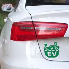 Zaqiz EV Stickers – Stylish Electric Vehicle Labels