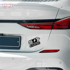 Electric Vehicle Safety Tag for Awareness