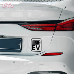 Eco-Conscious Electric Vehicle Decal