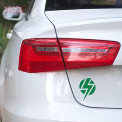 Eco-Friendly Electric Vehicle Sticker