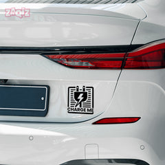 Charge Ahead Electric Vehicle Sticker