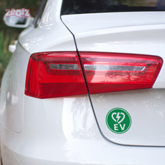 Save the Planet Electric Vehicle Decal