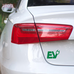 Bold Design EV Emblem for Cars