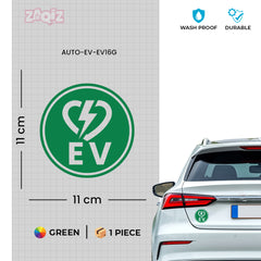 Save the Planet Electric Vehicle Decal