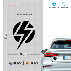 Eco-Friendly Electric Vehicle Sticker