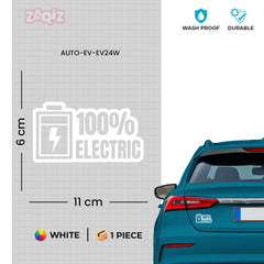 Proud Eco-Friendly Electric Vehicle Owner Sticker