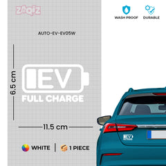 Go Green Electric Vehicle Sticker