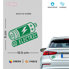 Electric Vehicle Safety Tag for Awareness