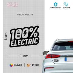 EV Charging Awareness Car Decal