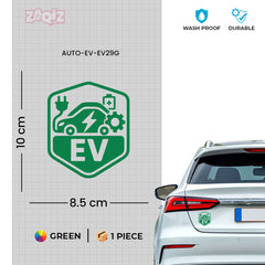 Zaqiz  EV Stickers – Premium EV Charging Sign Stickers