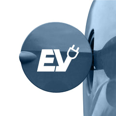 Bold Design EV Emblem for Cars