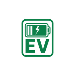 Eco-Conscious Electric Vehicle Decal