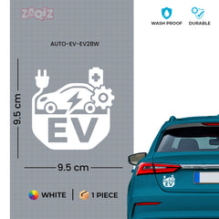 Zaqiz EV Stickers – Stylish Electric Vehicle Labels