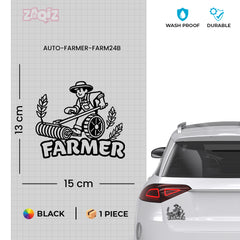 Farming Heritage Sticker for Vehicles