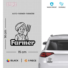 Agriculture Lover Sticker for Cars