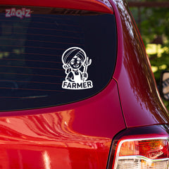 Farm Life Badge for Your Car