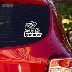 Farm Proud Sticker for Adventure Seekers