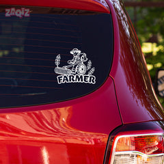 Farming Heritage Sticker for Vehicles